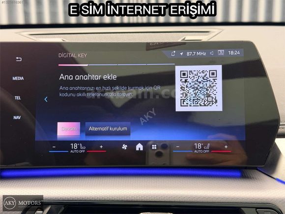 AKY MOTORS,M SPORT,SHADOW,7.500 KM,HARMAN KARDON,E-SİM,MOCHA K.