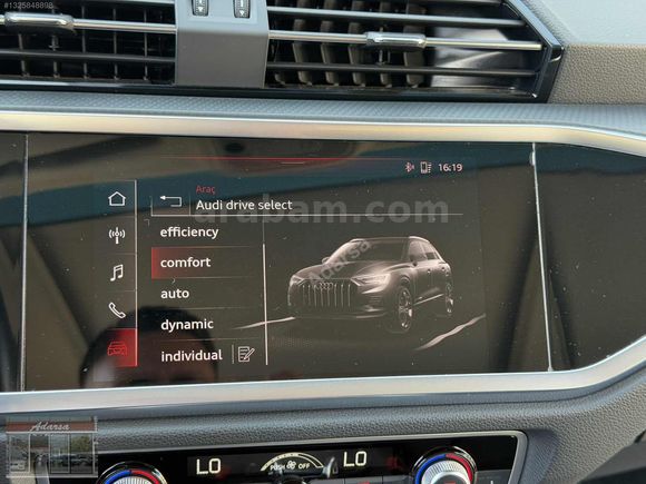 "Adarsa" 2021 Audi Q3 Advanced Cam Tavan 39.000 Km Yetkili Bakım