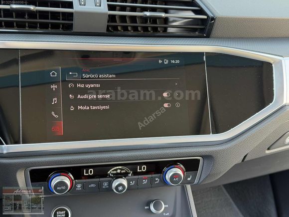"Adarsa" 2021 Audi Q3 Advanced Cam Tavan 39.000 Km Yetkili Bakım