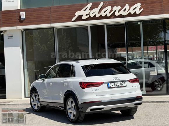 "Adarsa" 2021 Audi Q3 Advanced Cam Tavan 39.000 Km Yetkili Bakım