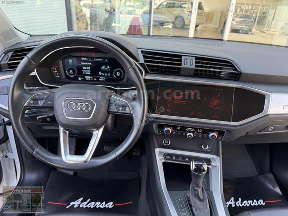 "Adarsa" 2021 Audi Q3 Advanced Cam Tavan 39.000 Km Yetkili Bakım