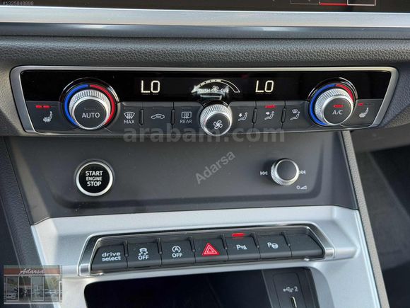 "Adarsa" 2021 Audi Q3 Advanced Cam Tavan 39.000 Km Yetkili Bakım