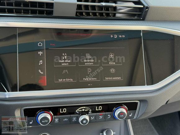"Adarsa" 2021 Audi Q3 Advanced Cam Tavan 39.000 Km Yetkili Bakım