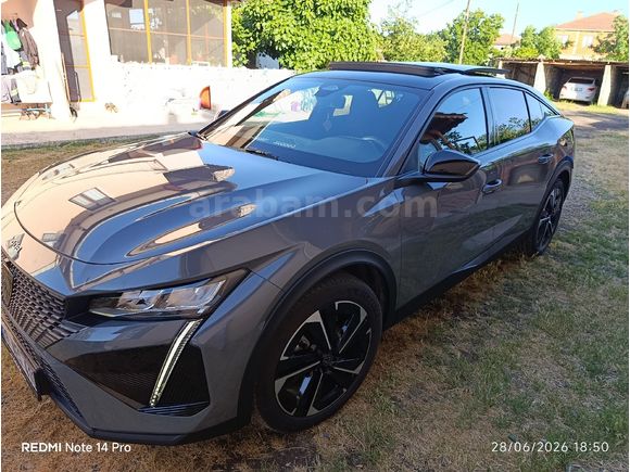 Sahibinden Peugeot 408 1.2 PureTech Allure 2025 Model  8.400 km selenyum gri cam tavan