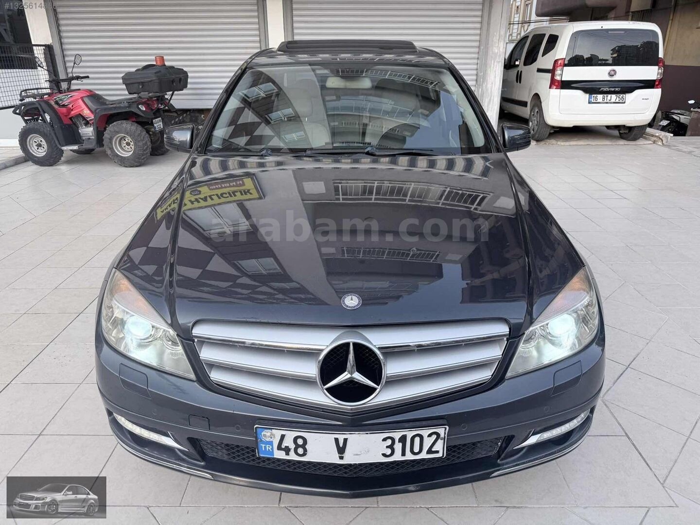 Galeriden Mercedes - Benz C 180 Kompressor BlueEfficiency Avantgarde 2011 Model Muğla 203.750 km Gri 1