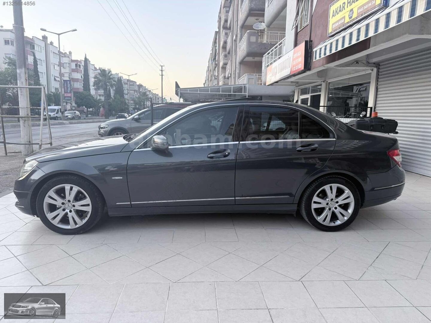 Galeriden Mercedes - Benz C 180 Kompressor BlueEfficiency Avantgarde 2011 Model Muğla 203.750 km Gri 7