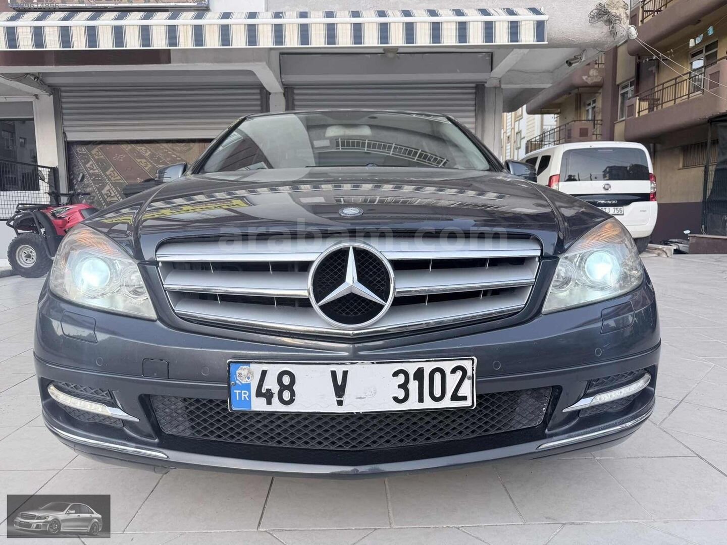 Galeriden Mercedes - Benz C 180 Kompressor BlueEfficiency Avantgarde 2011 Model Muğla 203.750 km Gri 4