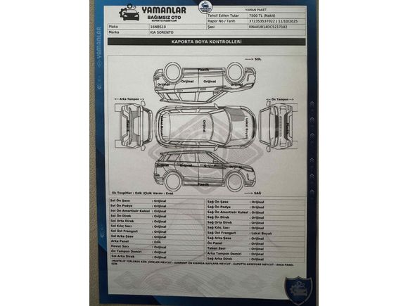 Sahibinden Kia Sorento 2.2 CRDi XM2 2011 Model 