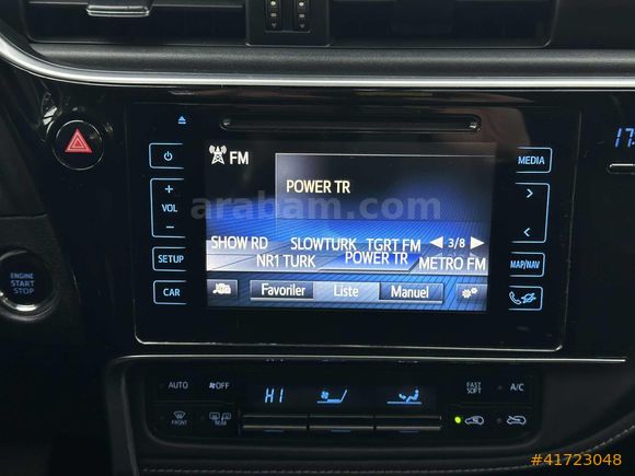 KOÇOĞLU'DAN 2017 Toyota Auris 1.6 Advance Skypack Multidrive S