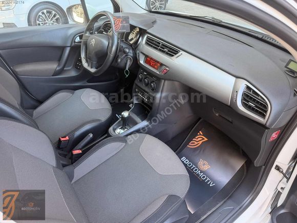 2015 CITROEN C3 1.4 e-HDI COMFORT OTOMATİK ZENİTH 86.000 KM