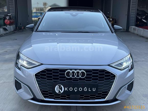 KOÇOĞLU'DAN 2023 Audi A3 35 TFSI Advanced Cam Tavan HATASIZ
