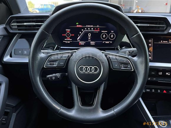 KOÇOĞLU'DAN 2023 Audi A3 35 TFSI Advanced Cam Tavan HATASIZ