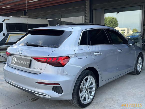 KOÇOĞLU'DAN 2023 Audi A3 35 TFSI Advanced Cam Tavan HATASIZ