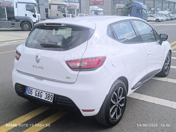 OTOMATİK VİTES Renault Clio 1.5 dCi Touch 2017 Model Ankara