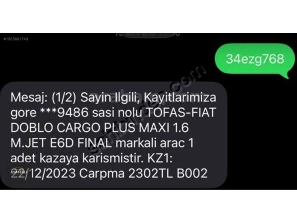 OSMANLI MOTORS"108 BİN DE TEK PARCA BOYALI 2+1 MAKSİ