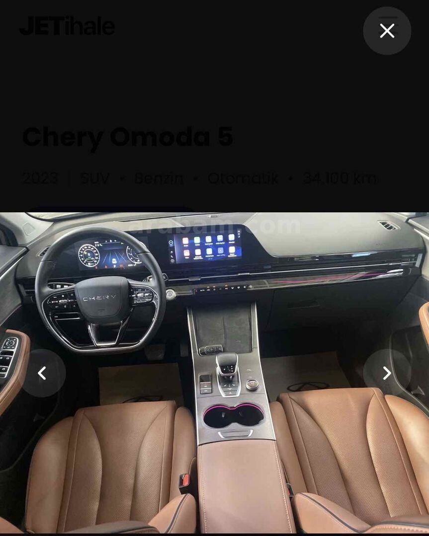 Sahibinden Chery Omoda 5 1.6 T-GDI Luxury 2023 Model Denizli 34.500 km Gri 4