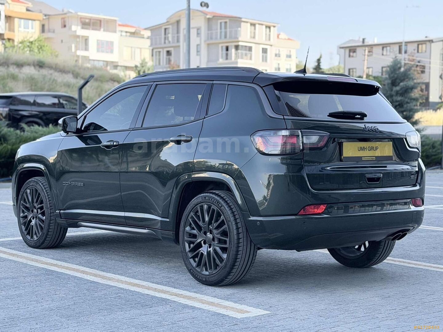 Galeriden Jeep Compass 1.3 GSE S Limited 2021 Model Ankara 72.000 km Yeşil 6