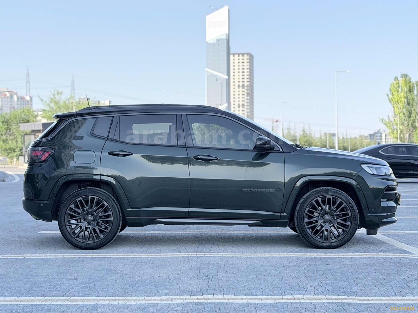Galeriden Jeep Compass 1.3 GSE S Limited 2021 Model Ankara 72.000 km Yeşil 3