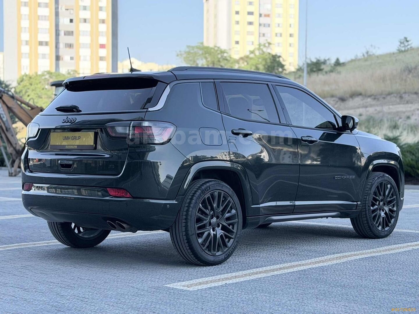 Galeriden Jeep Compass 1.3 GSE S Limited 2021 Model Ankara 72.000 km Yeşil 4