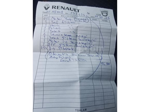 Sahibinden Renault Megane 1.5 dCi Touch 2018 Model