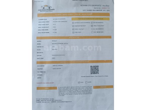 Sahibinden Renault Megane 1.5 dCi Touch 2018 Model