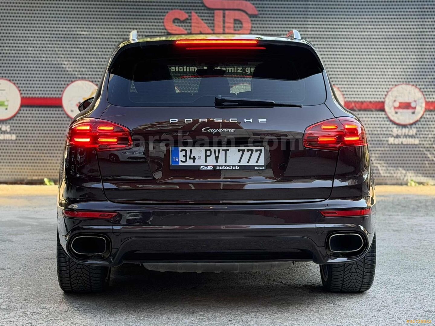 BAYİİ DOĞUŞ*PUSULA*VAKUM*PUSULA*E.BAGAJ PORSCHE CAYENNE 6