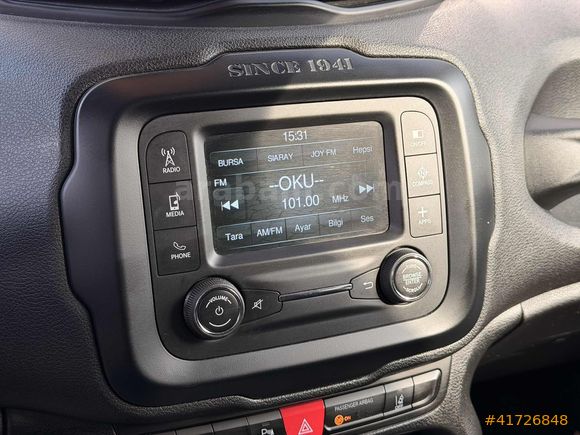 EMİR AUTO'dan RENEGADE 2015 DEĞİŞENSİZ 139 BİN KM