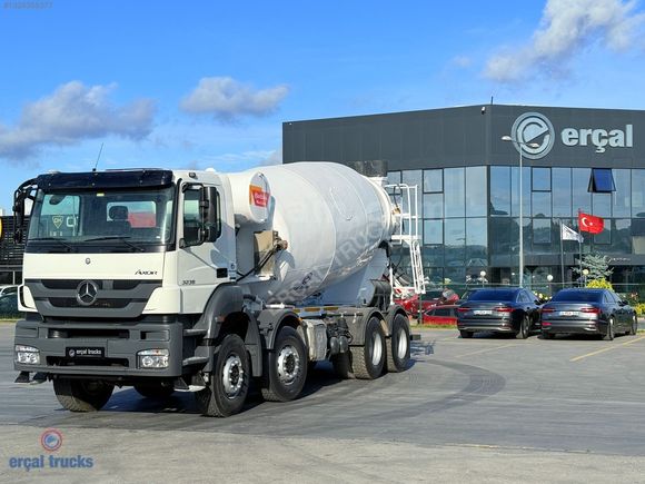 ERÇAL *K.K.12 Ay Taksit* 2011 Mercedes Axor/Mikser-12 m³