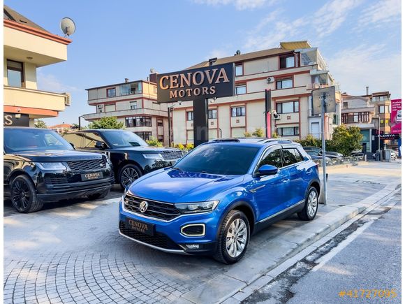 CENOVA MOTORS 2019 VW T ROC 1.5 HİGHLİNE CAM TAVAN+ACC+BOYASIZ