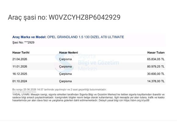 EXPERTİZ GARANTİLİ FULL İ TOGGLE VİTES
