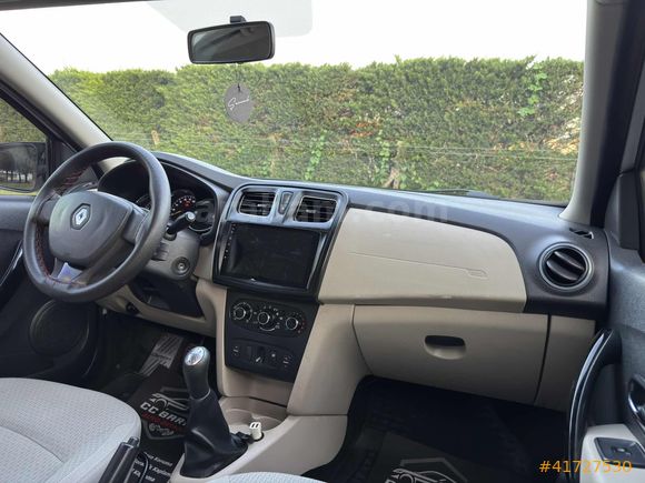 2015 RENAULT SYMBOL 1.5 DCI TOUCH İÇİ BEJ