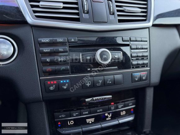 2012 MODEL MERCEDES E350 4MATIC TR'TEK + BAYİİ + İÇ TABA