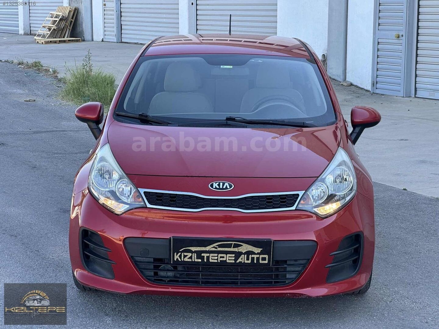 Galeriden Kia Rio 1.25 CVVT Comfort 2015 Model Manisa 211.000 km Kırmızı 5