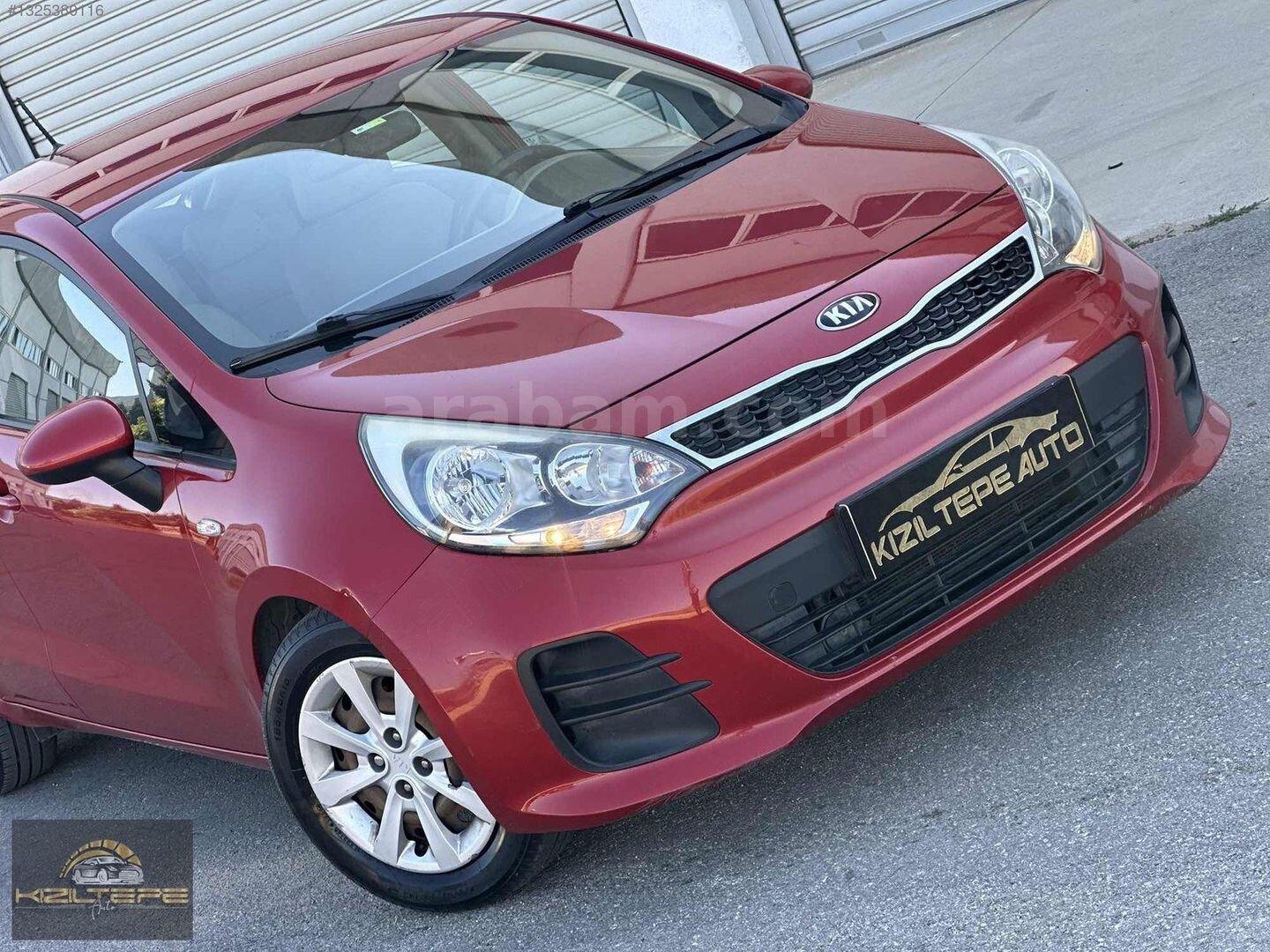 Galeriden Kia Rio 1.25 CVVT Comfort 2015 Model Manisa 211.000 km Kırmızı 4