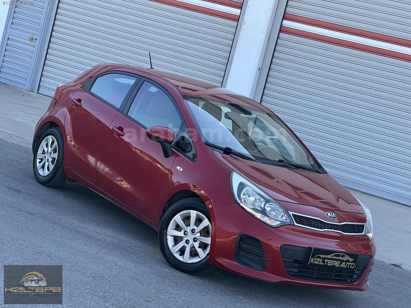 Galeriden Kia Rio 1.25 CVVT Comfort 2015 Model Manisa 211.000 km Kırmızı 2