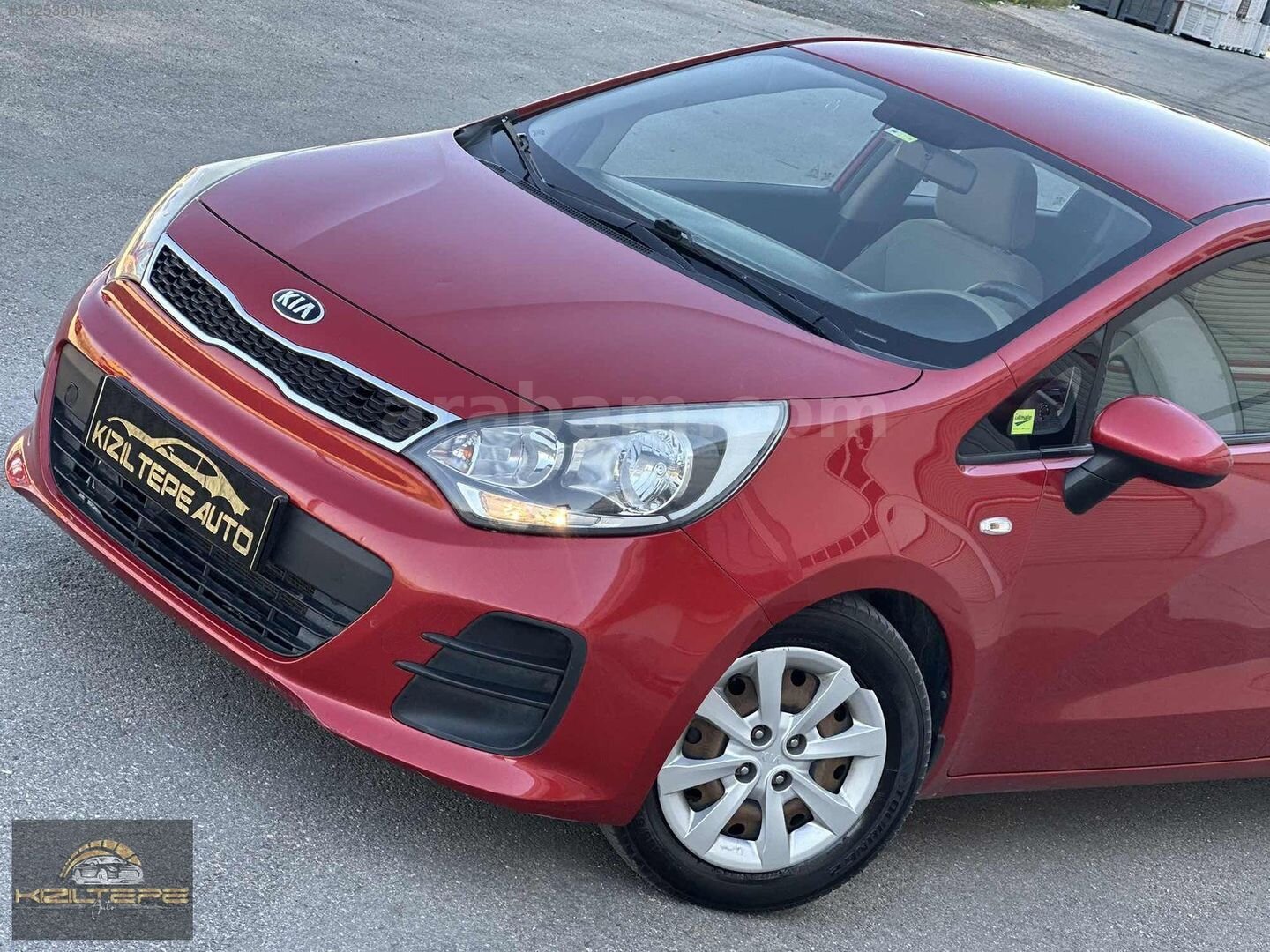 Galeriden Kia Rio 1.25 CVVT Comfort 2015 Model Manisa 211.000 km Kırmızı 3