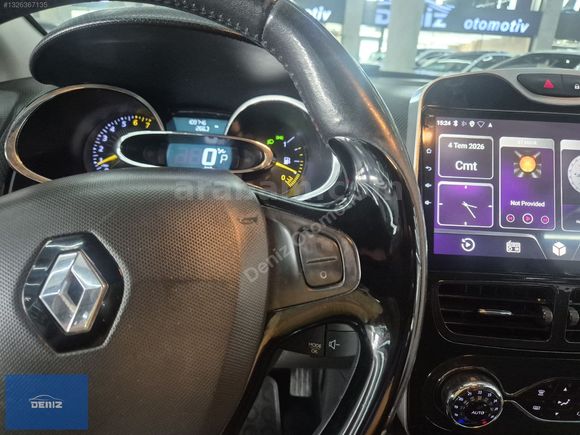 2013 ORJİNAL RENAULT CLIO 1.2 TCE ICON 120 HP OTOMATİK 109 BİNDE