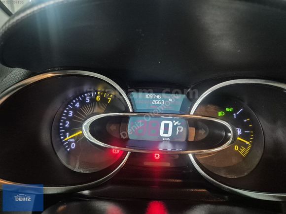 2013 ORJİNAL RENAULT CLIO 1.2 TCE ICON 120 HP OTOMATİK 109 BİNDE