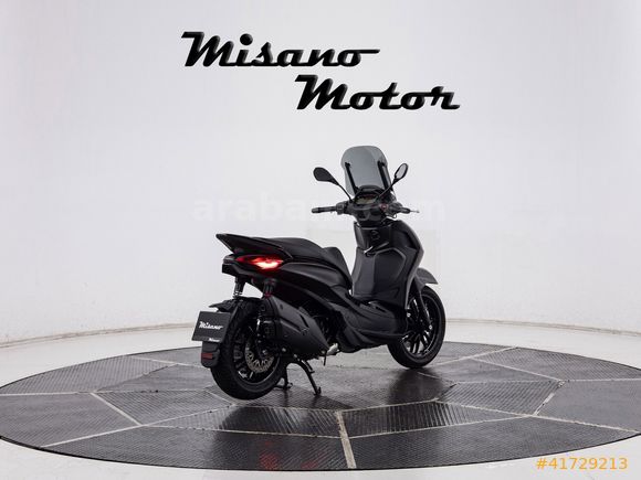 -MİSANO- 2023 PİAGGİO BEVERLY 400HPE DEEPBLACK SPECİAL EDİTİON+
