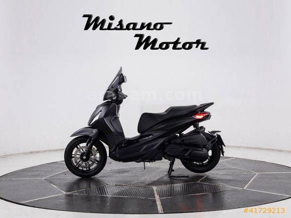-MİSANO- 2023 PİAGGİO BEVERLY 400HPE DEEPBLACK SPECİAL EDİTİON+