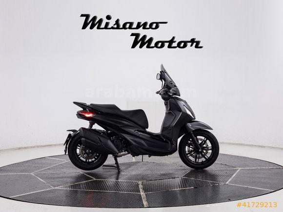 -MİSANO- 2023 PİAGGİO BEVERLY 400HPE DEEPBLACK SPECİAL EDİTİON+