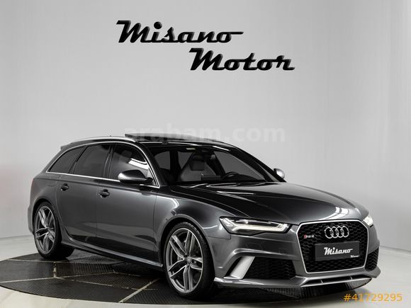 -MİSANO- 2015 BAYİ RS6 4.0 V8 560HP QUATTRO SERAMİK KOLTK CARBON