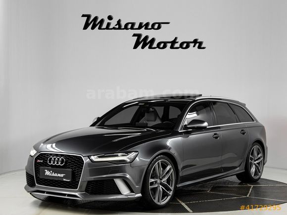 -MİSANO- 2015 BAYİ RS6 4.0 V8 560HP QUATTRO SERAMİK KOLTK CARBON