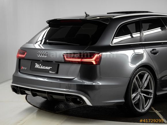 -MİSANO- 2015 BAYİ RS6 4.0 V8 560HP QUATTRO SERAMİK KOLTK CARBON