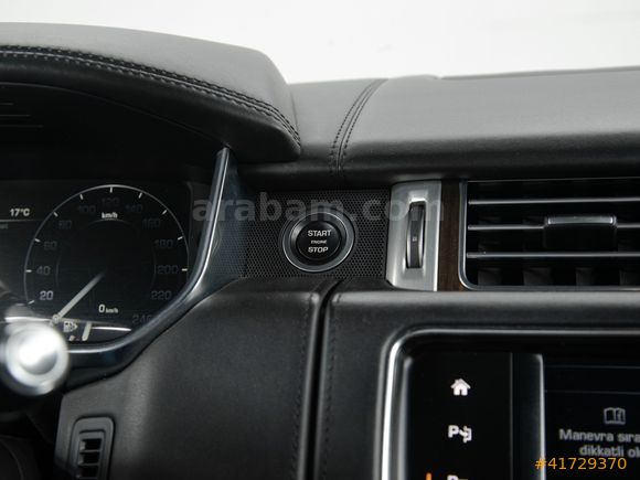 -MİSANO- 2016 RANGE ROVER 3.0TDV6 AUTOBİOGRAPHY BLACK+ SOĞUTMA