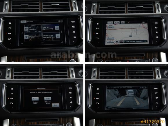 -MİSANO- 2016 RANGE ROVER 3.0TDV6 AUTOBİOGRAPHY BLACK+ SOĞUTMA