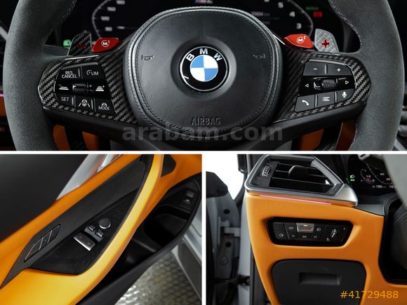 -MİSANO- 2022 BAYİ M4 COMPETİTİON XDRİVE MPERFORMANCE AKRAPOVİC