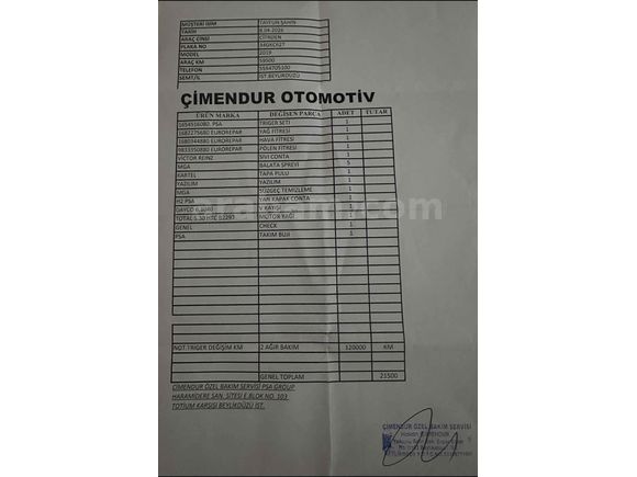 Sahibinden Citroen C3 1.2 PureTech Live 2019 Model 