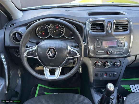 2017 RENAULT SYMBOL*TOUCH-LED-ÇELİK JANT-SİS FARI-SERVİS BAKMLI*