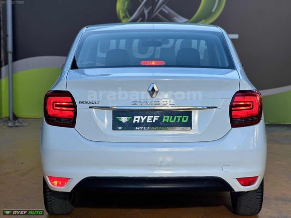 2017 RENAULT SYMBOL*TOUCH-LED-ÇELİK JANT-SİS FARI-SERVİS BAKMLI*